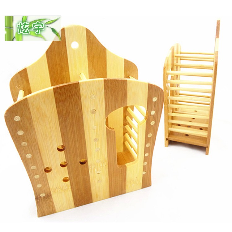 bamboo craft display