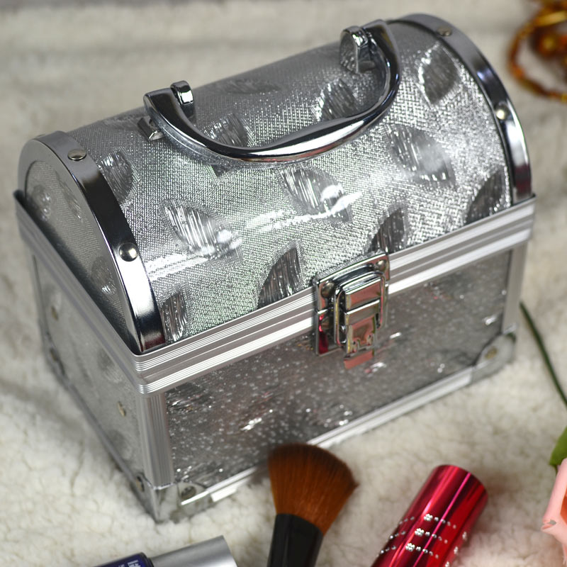 Guanyu factory direct selling acrylic jewelry box jewelry necklace storage box travel portable makeup box