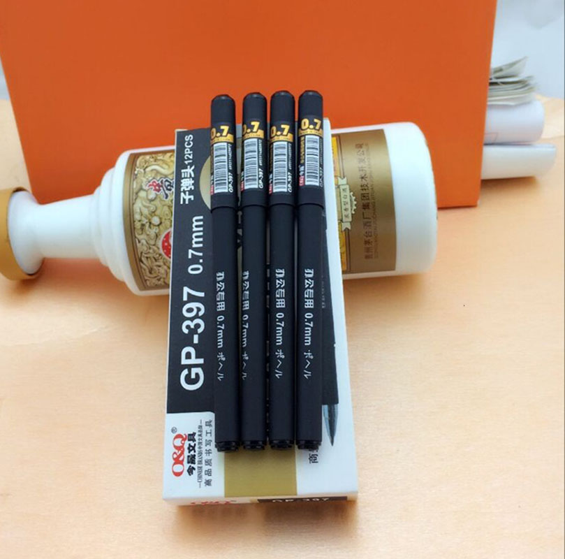397 Office Special Signature Pen, Korean version Gold Medal Gel Pen for White-collar Workers in Master's Office buildings details Picture