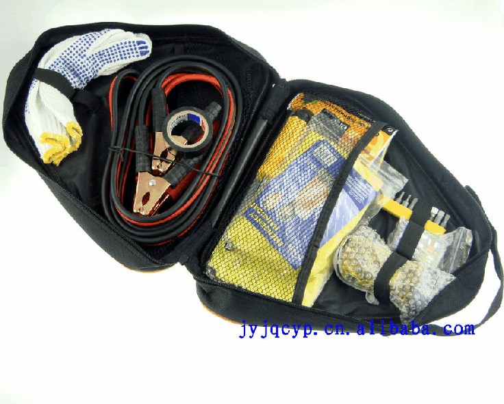 供应汽车礼品汽车应急包车用应急工具包车载应急包细节图