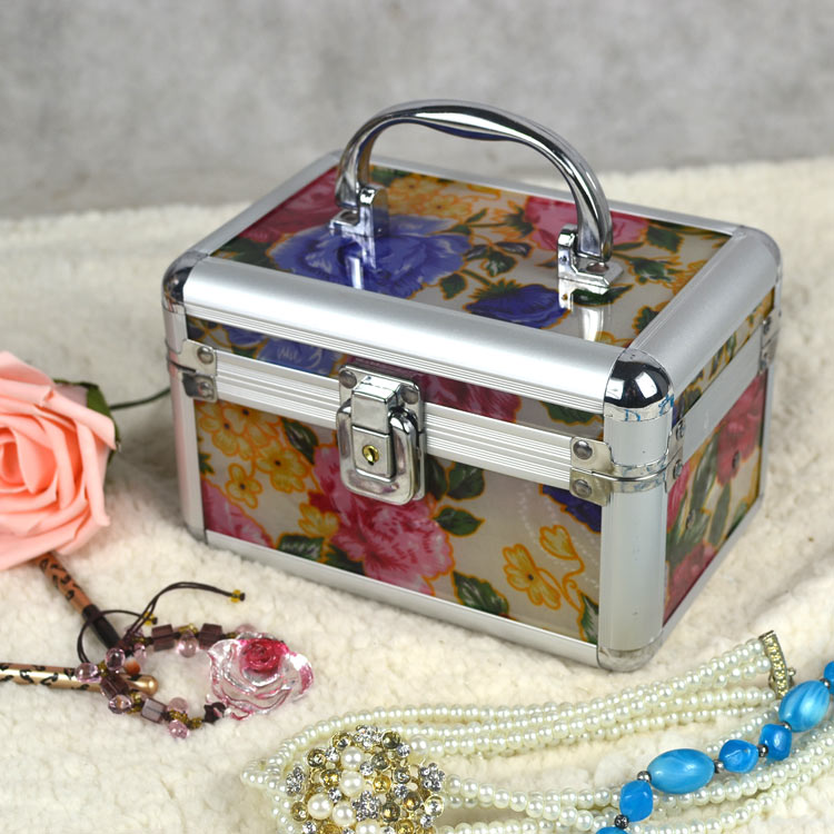 Guanyu Korean version portable acrylic jewelry box for travel jewelry ring necklace storage box thumbnail