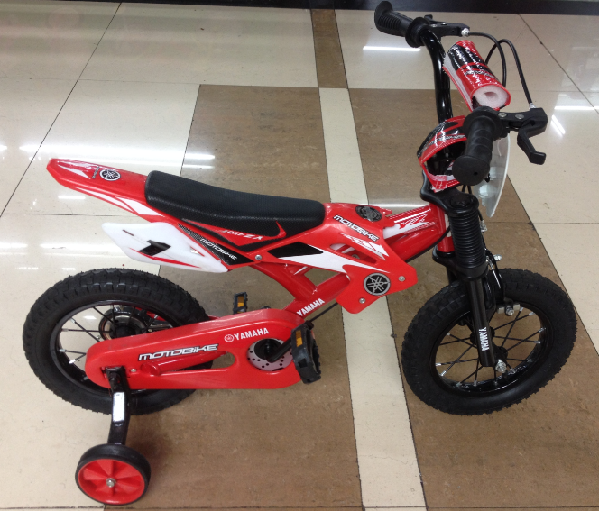 摩托款男女儿童自行车 新款儿童自行车