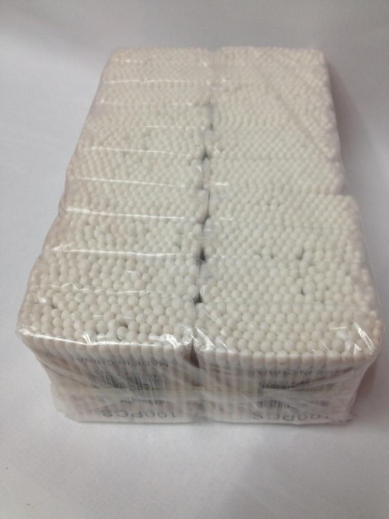 Cotton rod Ziplock pocket cotton swab bar code supermarket store retail thumbnail