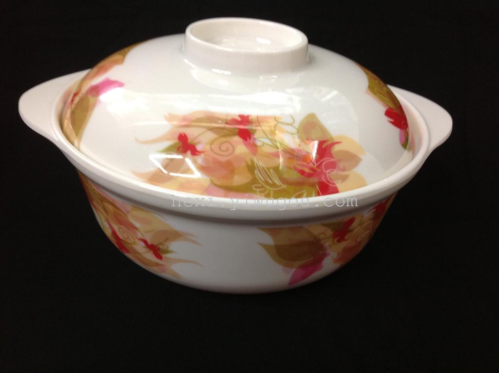 Melamine tableware, melamine products, melamine double ear bowl 536