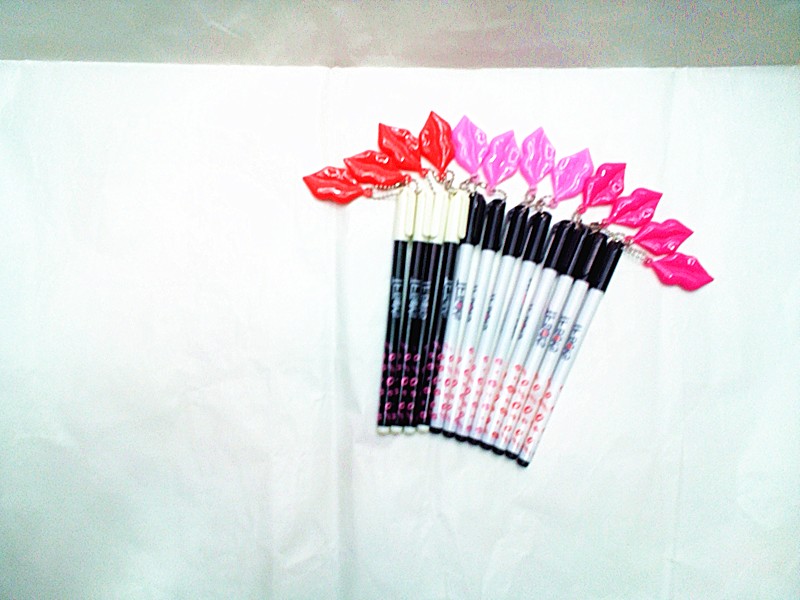 创意中性笔清新小草中性笔软胶造型水笔签字笔批发新奇特产品