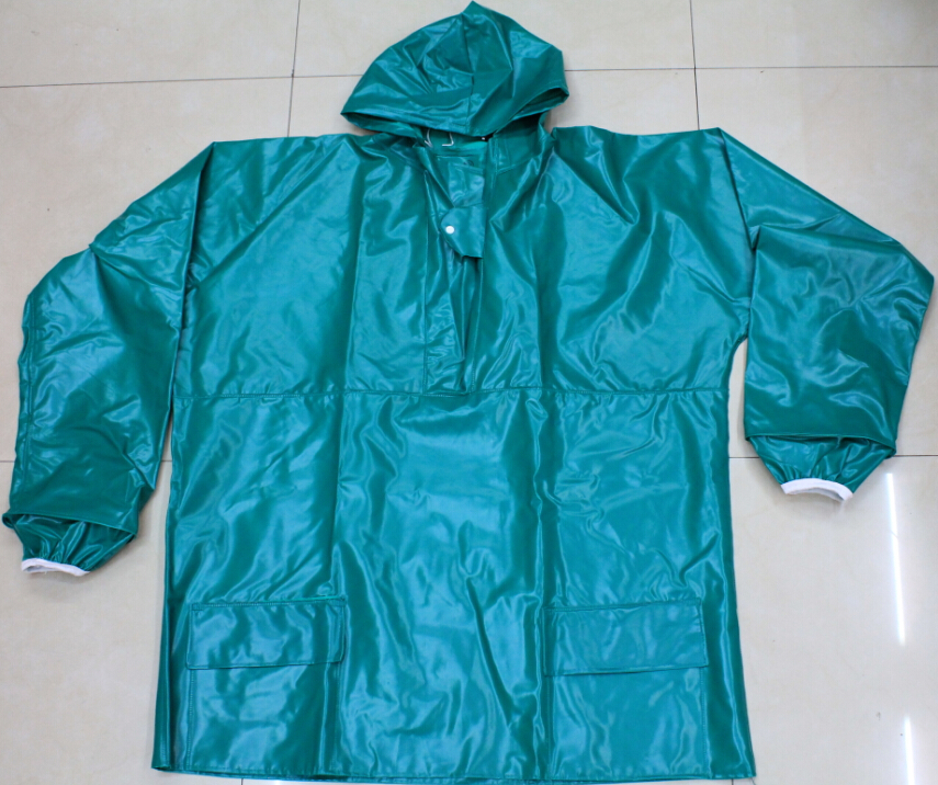 Thickened new material double-sided tape labor protection raincoat
