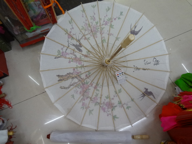 Factory Direct Sales. Anti-Umbrella Gift Umbrella Decoration Umbrella Big Red Red Plum Blossom Oiled Paper Umbrella Specification drawing