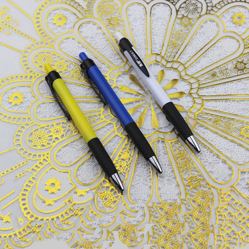 Wholesale of E266 press ballpoint pens, office stationery, advertising pens, student pens, factory direct sales