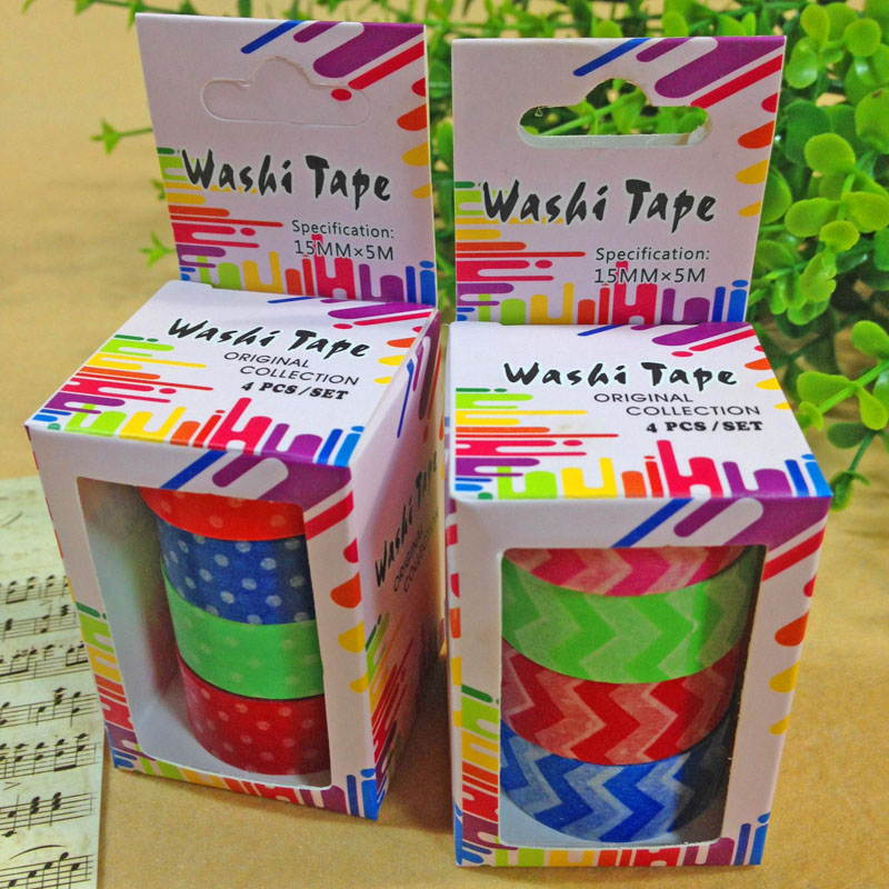 和纸胶带L818-813-2 4卷装款式随机发 1.5*5米产品图