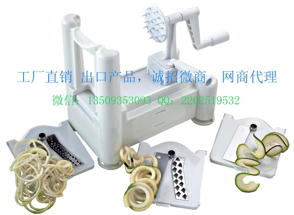 spiral vegetable 多功能切丝器手摇切菜器