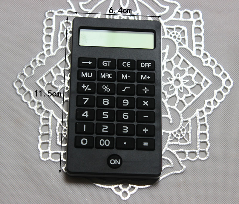 The Korean version of the creative iPhone style calculator is a portable 12-digit computer Specification image