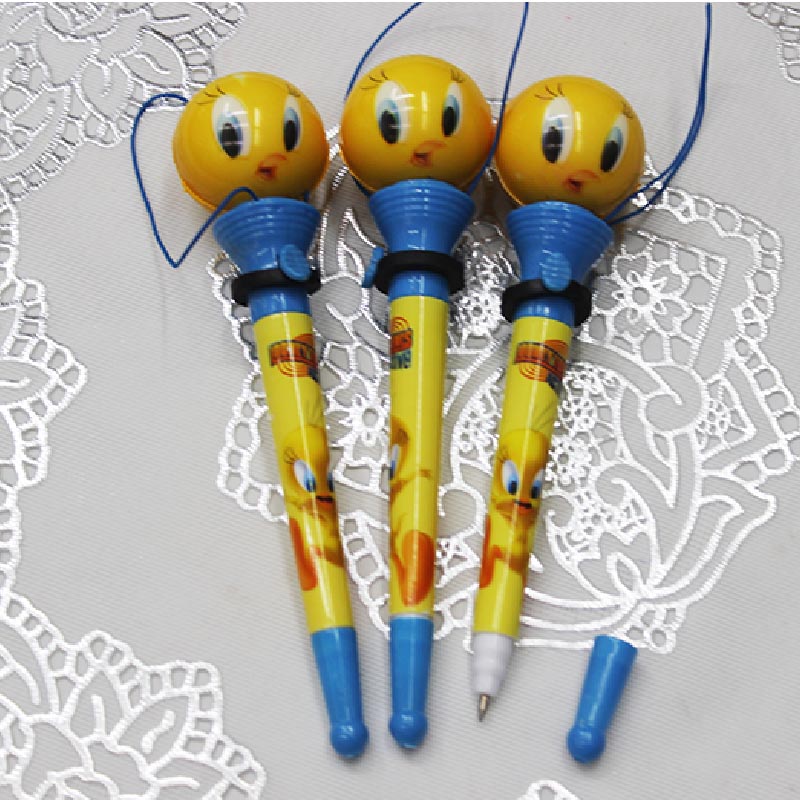 Factory direct sales of smiling cartoon bouncing ballpoint pens and wholesale of new and unique shaped bouncing pens details Picture