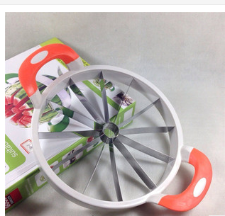 New multi-functional stainless steel fruit slicer watermelon cutting large watermelon cantaloupe fruit cutting machine thumbnail