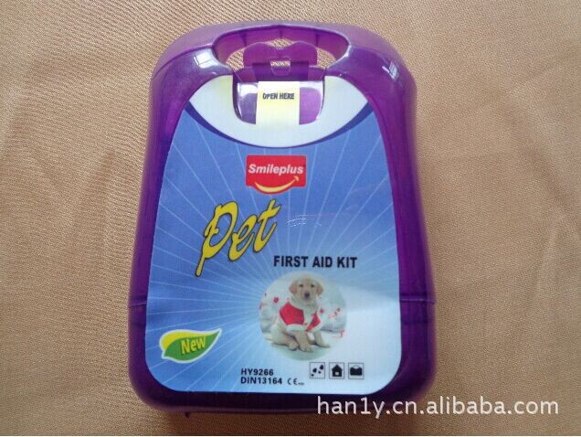【厂家直销急救盒-宠物系列】红雨急救盒 宠物迷你急救盒产品图