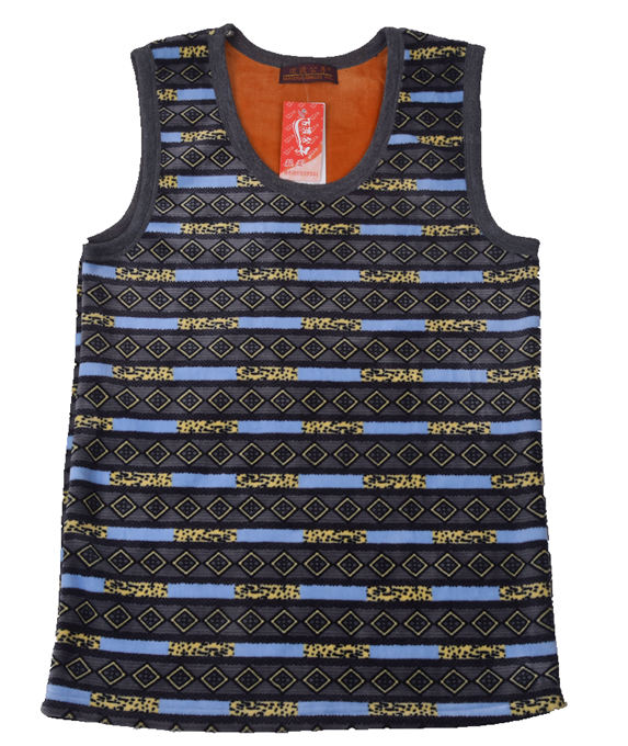 [Explosive] Super Soft Golden Vest Vest Vest Shirt Plaid Fashion Round Neck Thickened With Velvet Specification drawing