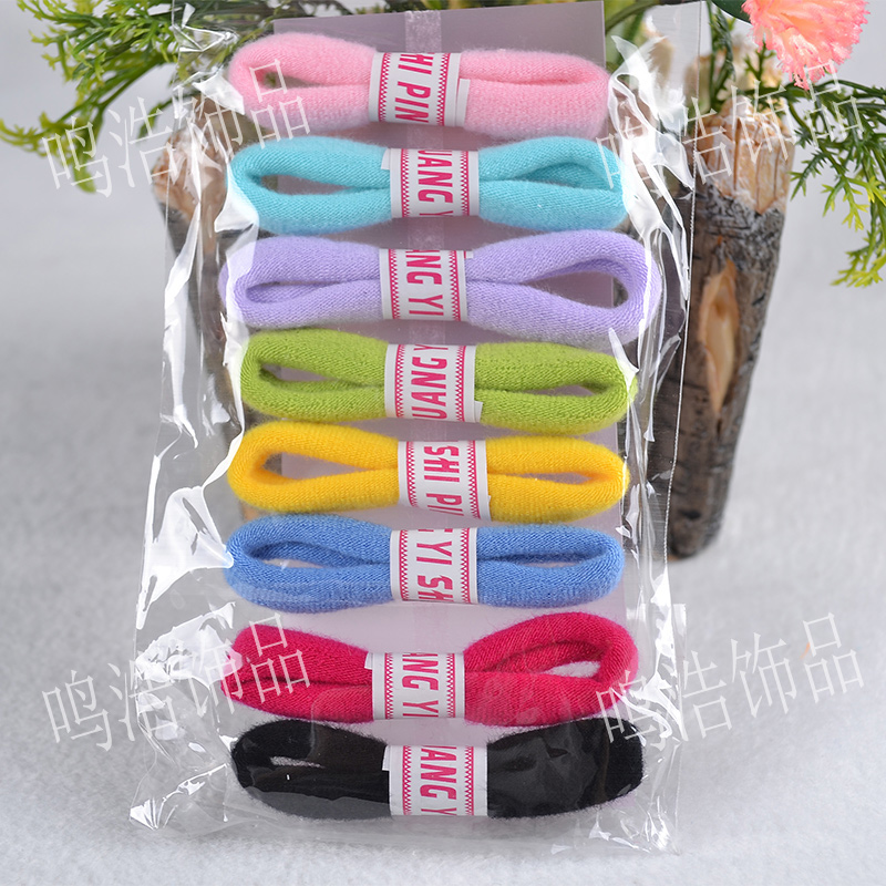Korean Version Hair Cord Seamless High Elastic Scrunchie Korean Version Hair Cord Seamless High Elastic Scrunchie Specification drawing