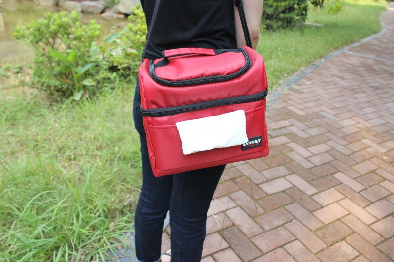 【现货混批】三能SANNE背奶包 保温午餐包 户外旅游野餐包细节图