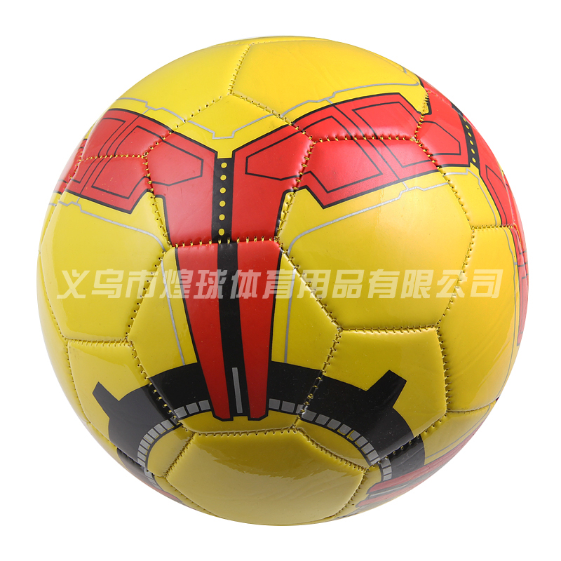 PVC材质5号机缝足球 标准比赛训练运动足球批发产品图