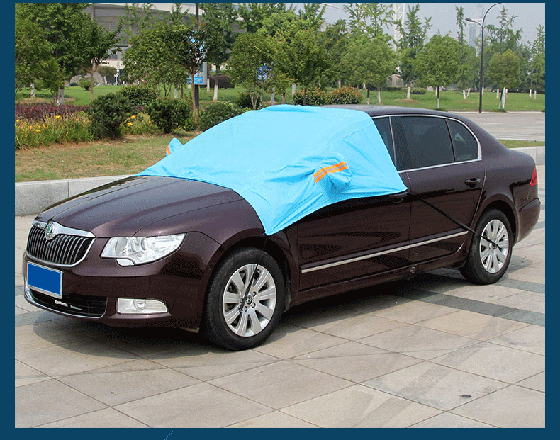 汽车两用防晒罩遮雪挡 加厚遮阳伞 车用太阳罩 2款