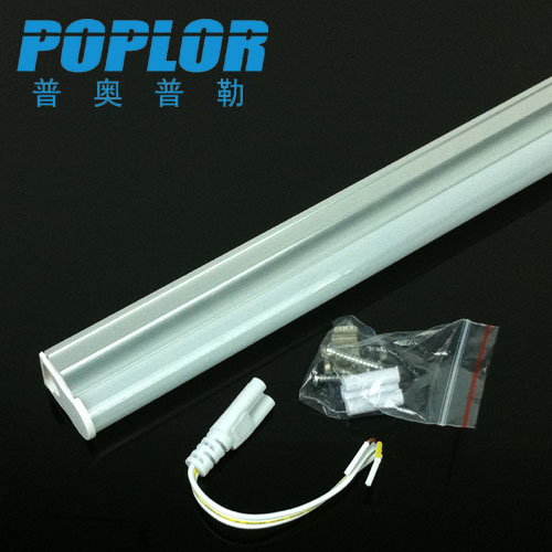 LED日光灯 T5一体管 0.6米玻纤板恒流9W节能保两年产品图