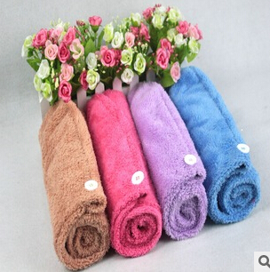 Dry Hair Cap Thickened Coral Velvet Super Absorbent Hair Manufacturers Direct Sales Dry Hair Cap Specification drawing