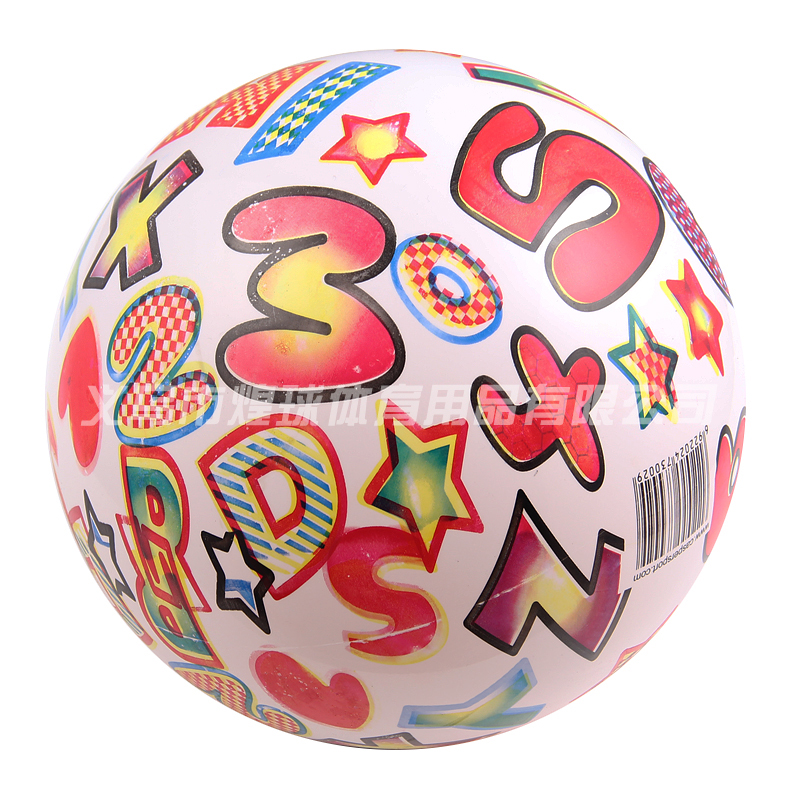 Cartoon pattern children's inflatable toy balls, wholesale of cartoon inflatable toy balls for kindergarten babies, fully printed balls Application Scenario