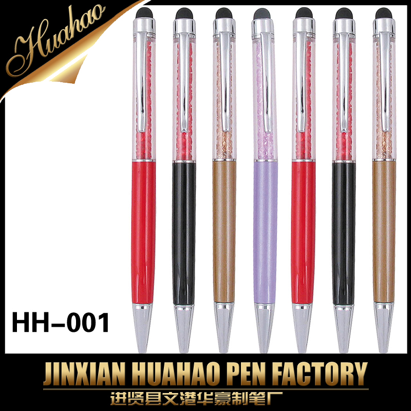 New product special offer: Metal pens, business gift pens, metal ballpoint pens, water diamond touch screen pens, top flash sale details Picture