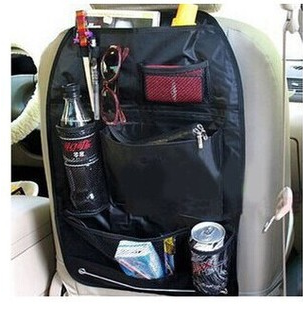 多功能车用牛津布椅背袋 车用杂物袋 汽车车载置物折叠收纳袋产品图