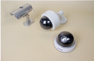 仿真超逼真防雨室内户外枪形监控摄像机 摄像头 多款可选细节图