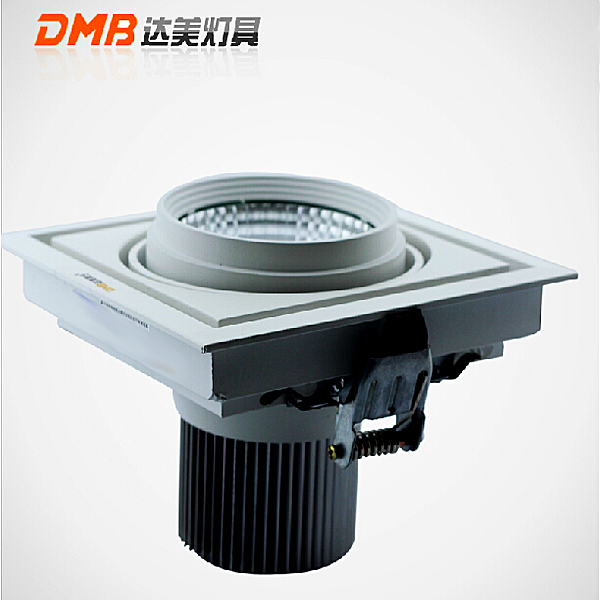 DMB达美LED射灯 达美风行COB格栅射灯工程灯细节图
