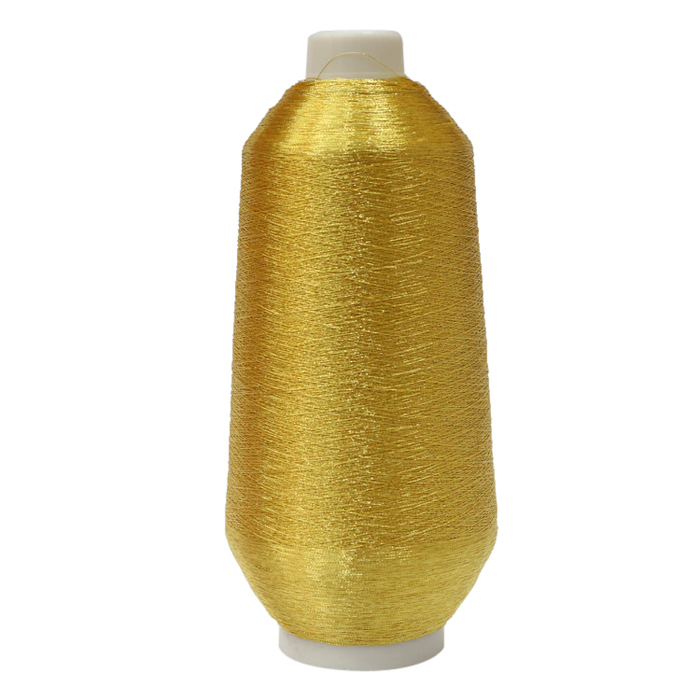 Gold and silver embroidery lustrous embroidery thread