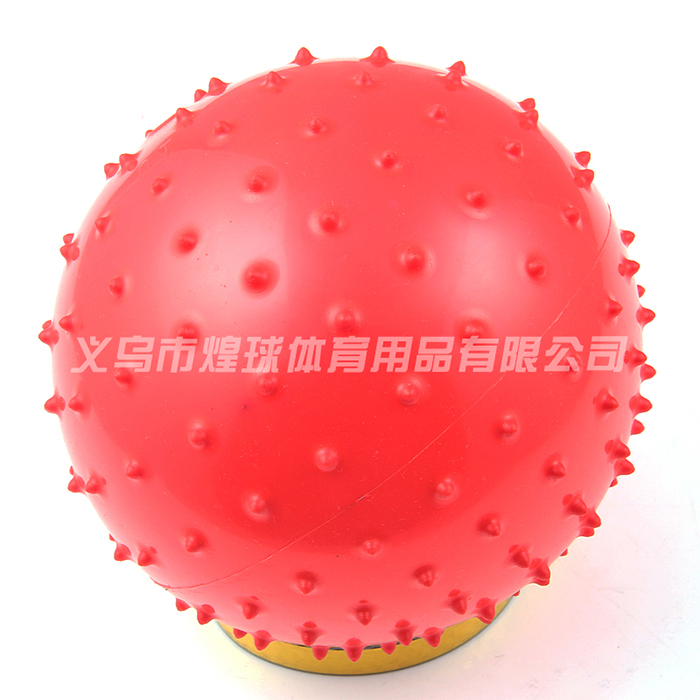 New baby toy balls, kindergarten spiny patting elastic balls, inflatable toy balls factory direct sales Specification image