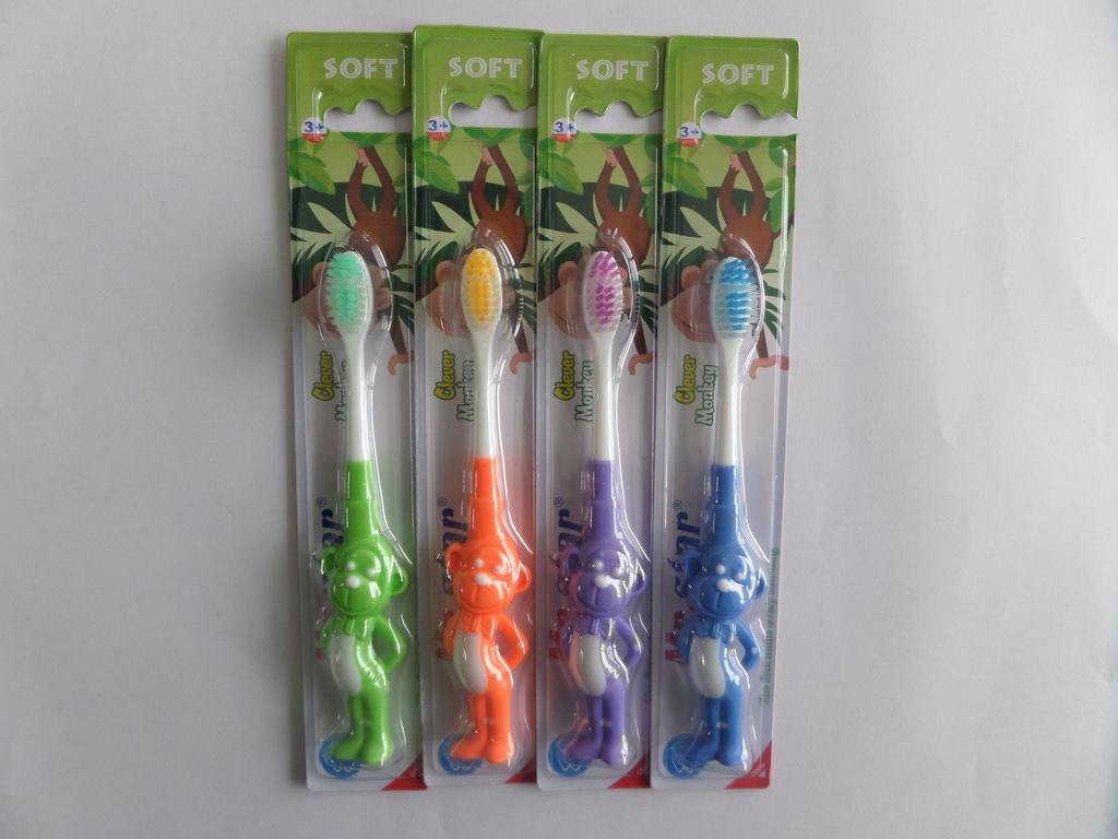 Baby Monkey Toothbrush For Kids details Picture