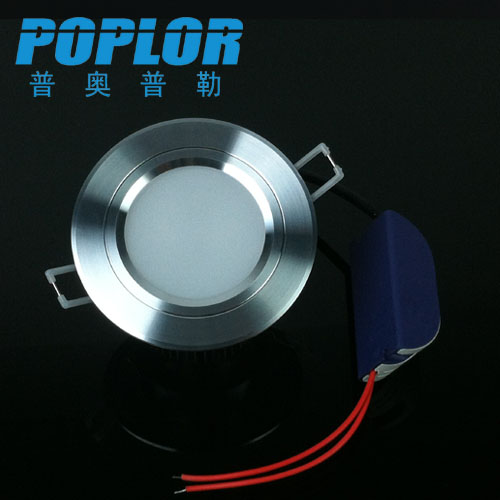 3WLED downlight IC constant current car aluminum dimming three stage dimming sky lamp three foot tile