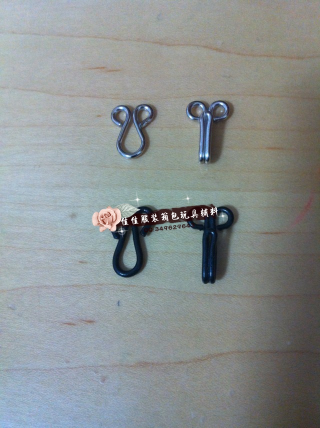 大衣暗扣衣服领钩女内衣风纪扣搭扣毛衣领扣对扣睡衣隐形暗扣挂扣