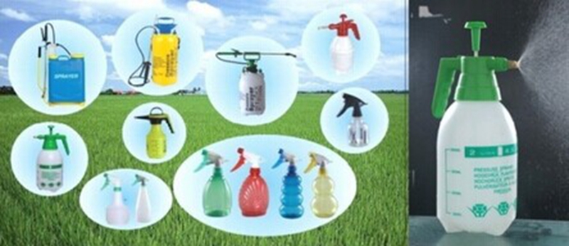 Mini manual spray bottle, 450ML spray bottle, 450ml plastic spray bottle details Picture