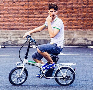 Lyz-005 folding electric bike mini is easy to ride and fast