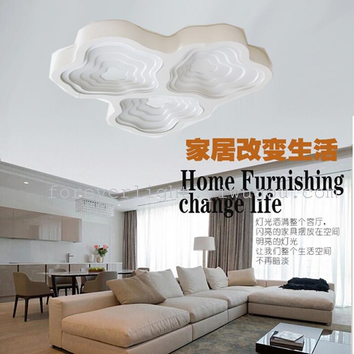 现代简约LED卧室灯儿童房吸顶灯具客厅灯饰创意书房餐厅吊灯产品图