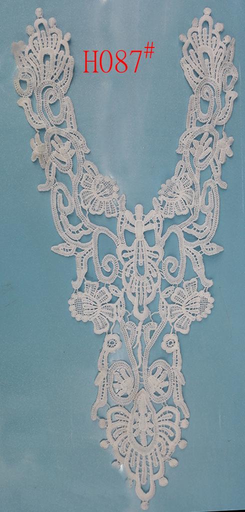 Direct sales from the manufacturer of collar flower lace accessories, corsage embroidery, milk silk water-soluble lace