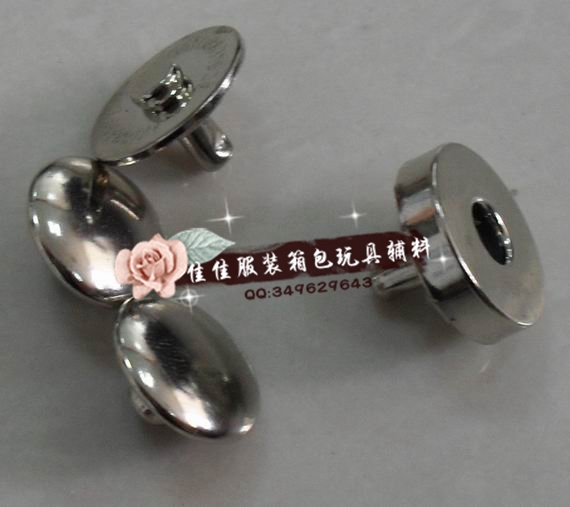磁性箱包纽扣 双面磁铁纽扣 磁纽扣