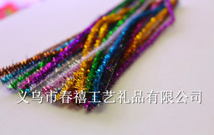 供应diy金丝毛条 适合0-6岁儿童安全无毒色彩鲜艳产品图