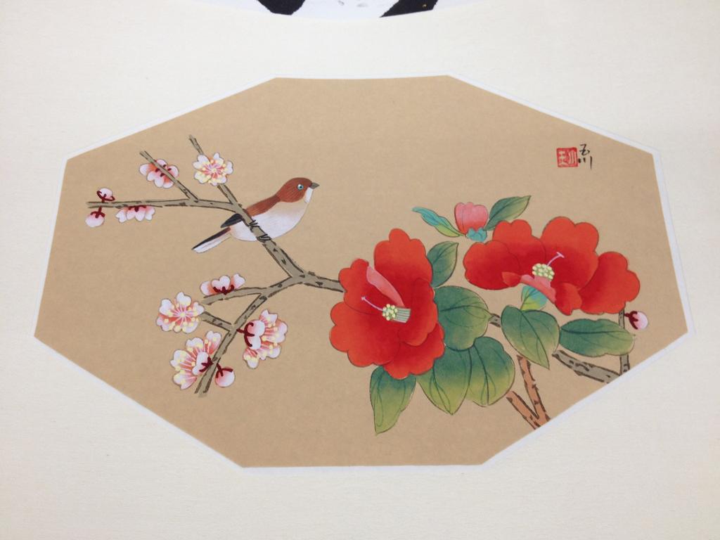 国画/耶稣/混批/装裱画/禅意挂画细节图