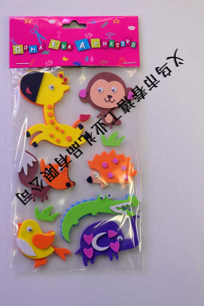 供应pvc贴 墙贴 适合0-6岁儿童安全无毒色彩鲜艳