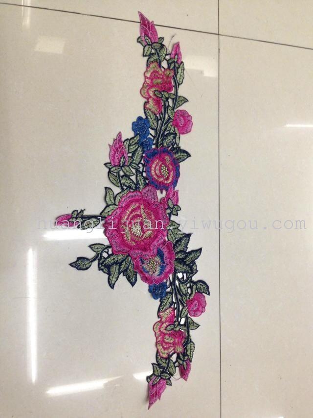 2014 New Lace Fashion Five-Color Cotton Collar Series Specification drawing