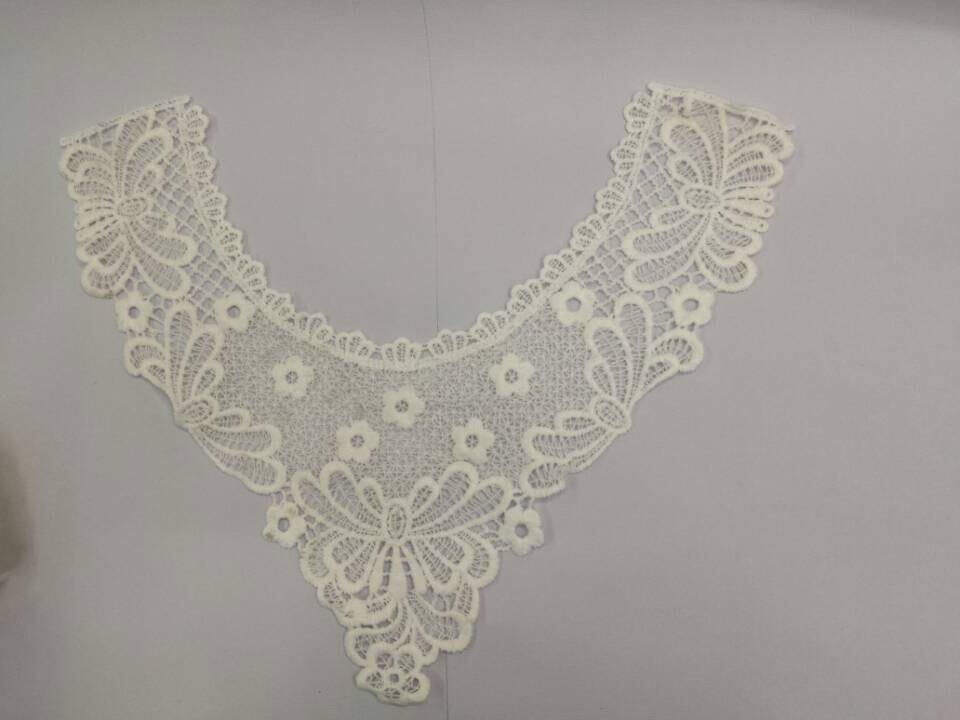 Pingyang Liyuan Lace Ribbon White Lace Collar Home Textile Decoration details Picture