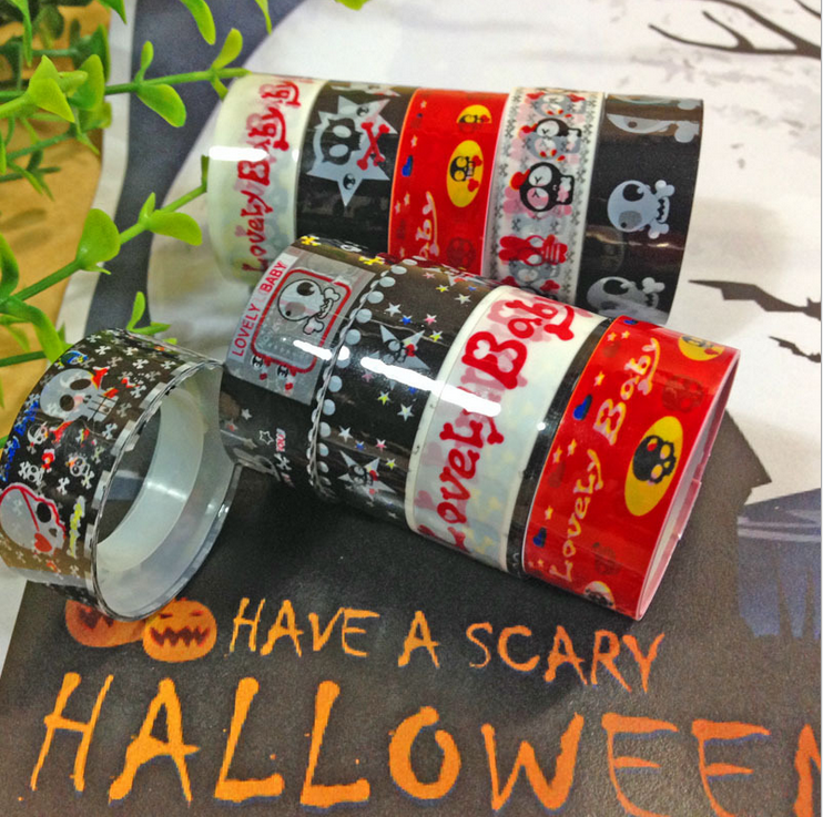 万圣节卡通胶带