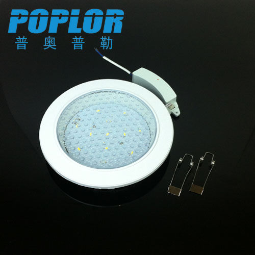 6W LED kitchen and bathroom lights LED hidden panel lights Bathroom lights Round three-amp IC constant current drive