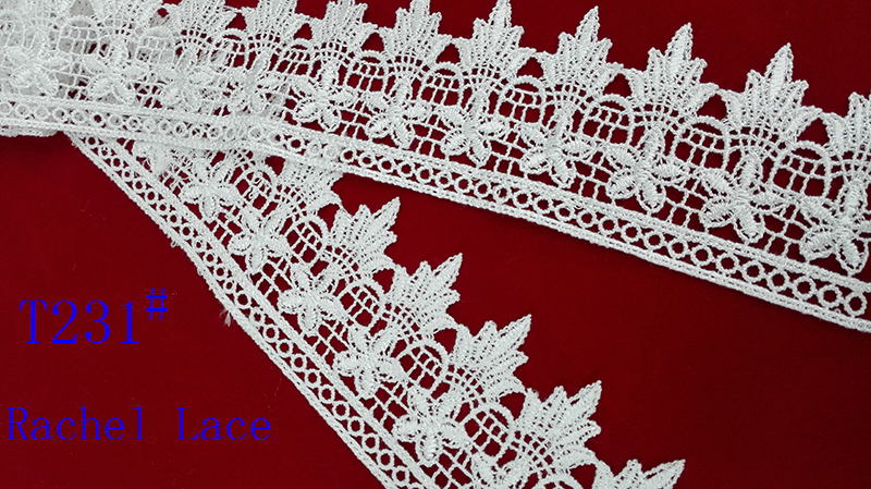 Direct sales from the manufacturer of polyester water-soluble embroidery barcodes for lace accessories Application Scenario