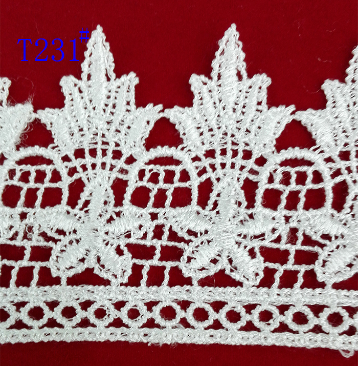 Direct sales from the manufacturer of polyester water-soluble embroidery barcodes for lace accessories Specification image