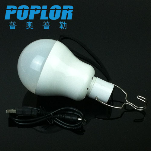 480 lumens portable lithium battery LED lamp camping light Emergency light LED bulb night light full figure
